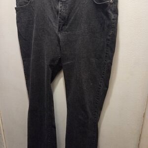 Dark Gray Denim Jeans